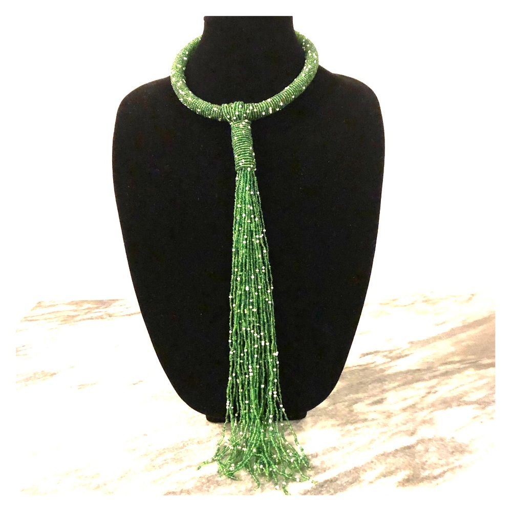 Long Beaded Necklace